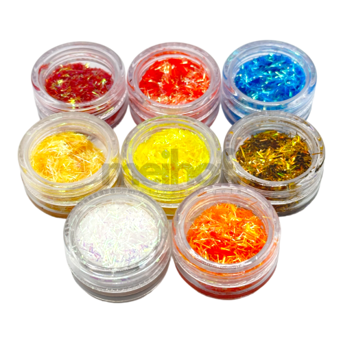 Preview: NAM24 Nailart lange Glitter Fäden | Abverkauf Mix 8-teilig Preview: NAM24 Nailart lange Glitter Fäden | Abverkauf Mix 8-teilig